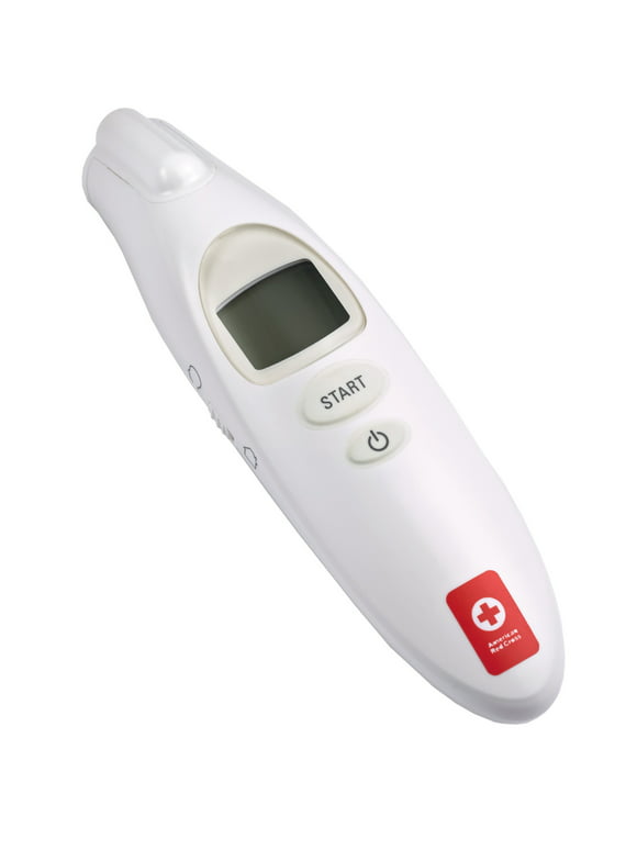 American Red Cross Infrared Forehead Thermometer With Fever Tracker, Smart No-Touch Instant Results