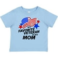thumbnail image 3 of Inktastic My Favorite Veteran is My Mom Boys or Girls Baby T-Shirt, 3 of 5