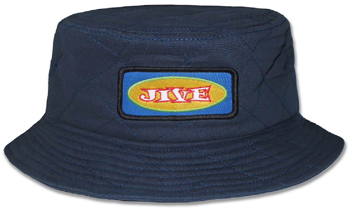 Fresh Jive Men's OG Quilted Embroidered Retro Vintage Patch Bucket