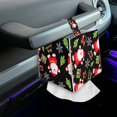 thumbnail image 7 of Psesaysky Cute Tissue Box Cover Square, Merry Christmas Santa PU Leather Tissue Box Holder Waterproof, Decorative Facial Organizer for Bathroom, Vanity Countertop, Car, 7 of 7