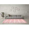 thumbnail image 3 of Ahgly Company Indoor Rectangle Trellis Red Contemporary Area Rugs, 3' x 5', 3 of 4