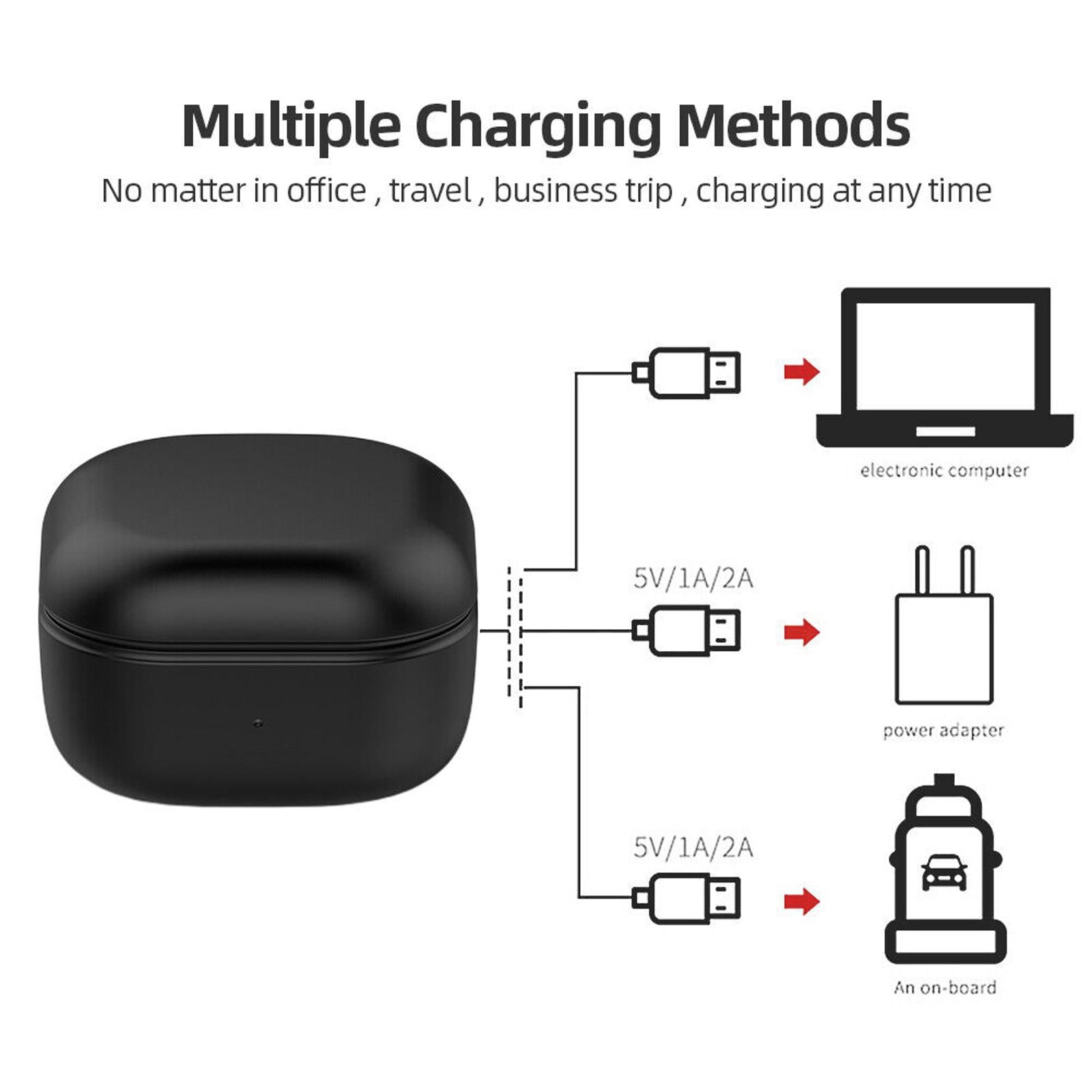 Earphone Charger Box Wireless Bluetooth Earbuds Charger for
