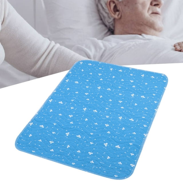 Coussin de Lit pour Incontinence Lavable et Réutilisable à 4 Couches, Coussinet Antidérapant Adulte Incontinent, Coussinets Imperméables Incontinents pour les Personnes Âgées et les Enfants, Coussinet Féminin