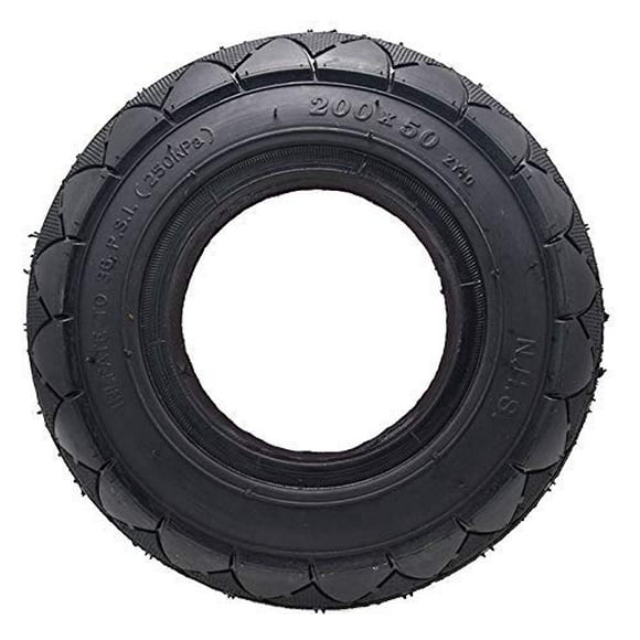 200x50(8x2)Scooter Tubeless Solid No Flats Tire For Razor 200 X 50 (8 X 2) E100 E150 E175 E200