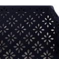 thumbnail image 5 of Zelouf Kiki Double Border Laser Cut Scuba  , Sewing, DIY, Crafts Fabric by the Yard, Navy, 7 Yard, 5 of 5