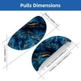 thumbnail image 2 of HemaKayy 6 Pack 3.5" Decorative Cabinet Knobs - Elegant ABS Glass Cup Handles for Home Furniture Decor - Dresser Drawer Door Pulls - Perfect for Kitchen Bedroom - Unique Marble Texture, 2 of 7