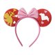 thumbnail image 1 of Diadema con purpurina roja y rosa en forma de corazón, accesorios brillantes y bonitos para el cabello, para cumpleaños, bodas, fiestas y disfraces., 1 of 8