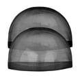 thumbnail image 1 of 5 Gorros de Peluca, Accesorios, Nailon Elástico Transpirable, Transparente, Ultrafino, Real, Invisible, Gorro de Peluca para Peluca con Frente de Enca 5 piezas, 1 of 8