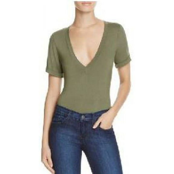 me oh my v-neck bodysuit