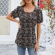 thumbnail image 4 of Fiudx Tops para Mujer Camisetas Sin Mangas para Mujer, Camisetas de Verano, Cuello Redondo, Sin Mangas, Informales, Sueltas, 4 of 4