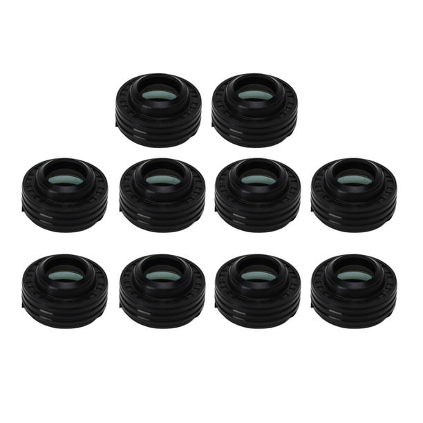 Kit De Sello De Borde De Eje, Kit De Sello De Eje De Compresor De CA Negro Circular Goma De Alta Precisión Sellado Fuerte Resistente A La Fricción Para Compresor De CA 10S ANGGREK Otros