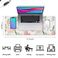 thumbnail image 5 of Rose Flowers&nbsp;mouse Padswaterproofwashable&nbsp;for Office Home Work GamingmousepadsRubber Base Mousepad with Stitched Edges 31.5x11.8inches, 5 of 7