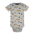 Gerber Baby Boy Short Sleeves Onesies Bodysuits, 8Pack, Sizes Newborn