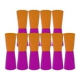 thumbnail image 4 of 10Pcs Flip Cups Exercise Agility Training Shuttle Run Fitness Running Aid Reversed Cups for Rugby Basketball Outdoor Events with Storage Net Rose Orange, 4 of 8