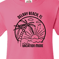 thumbnail image 4 of Inktastic Summer Vacation Mode Delray Beach Florida Youth T-Shirt, 4 of 5