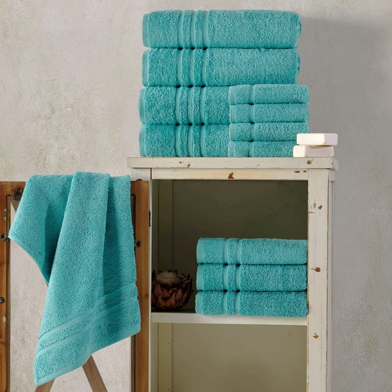 Turquoise bathroom hand towels hotsell