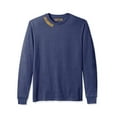 thumbnail image 2 of Daxton Premium Delaware Men Long Sleeves T Shirt Ultra Soft Medium Weight Cotton, HthNavy Tee Gold Letters 1XL, 2 of 3