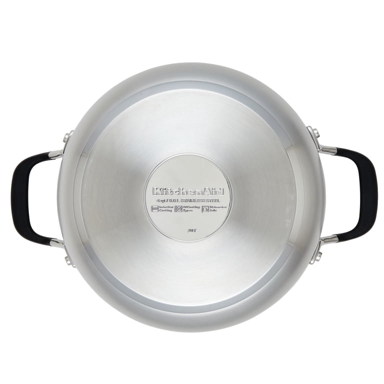 KitchenAid 4-Quart Stainless Steel Induction Casserole with Lid photo 7