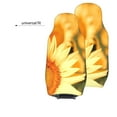 thumbnail image 6 of Honeii Golden Sunflower In Field Print Car Seat Covers 2 Pieces, Full Set Universal Seat Covers for Cars, Waterproof Auto Seat Protectors, 6 of 7