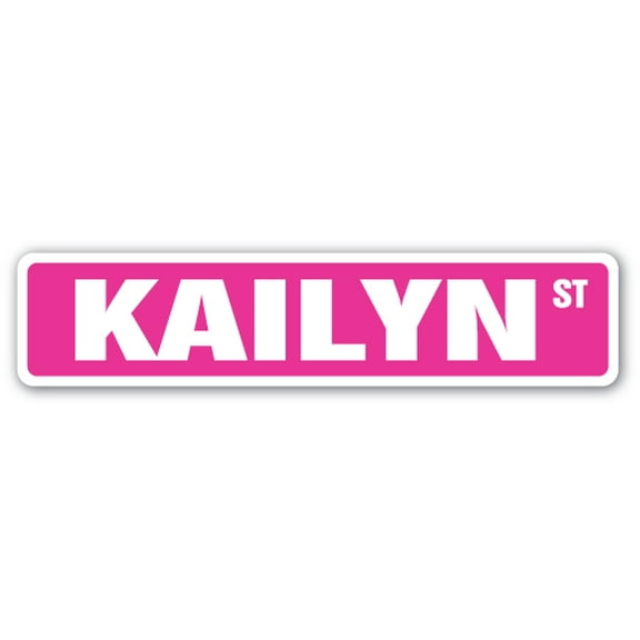 Kailyn Street [3 Pack] of Vinyl Decal Stickers |for Laptop Car