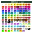 thumbnail image 2 of Set de pintura acuarela Artecho de 128 colores con pinceles, 2 of 7