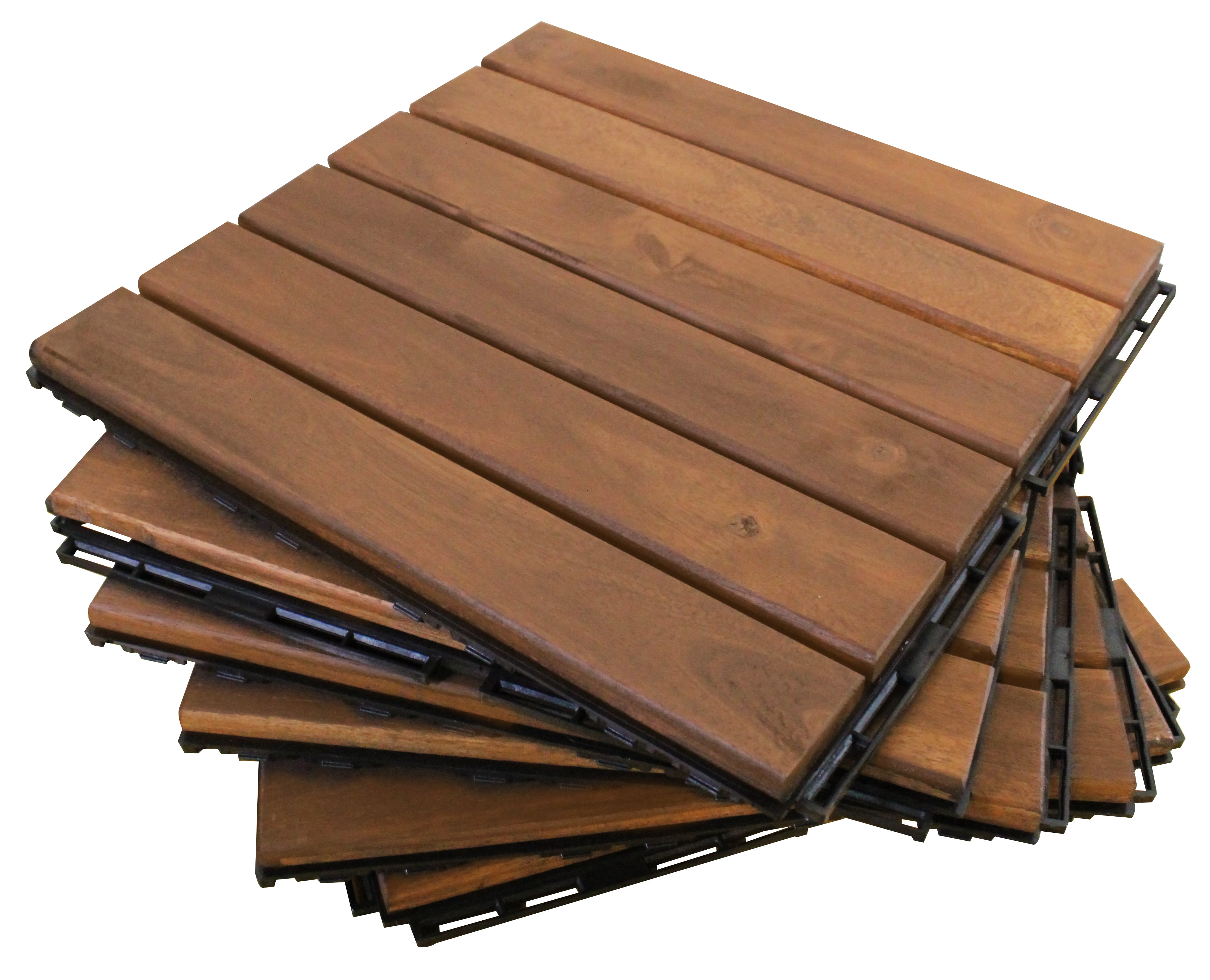 Leigh Country SL 08001 Straight Wood Flooring Pack of 10 - Brown