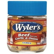 Wyler's: Beef W/Garlic & Onion Bouillon Cubes, 3.25 oz