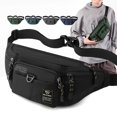 thumbnail image 2 of Bolso de pecho de moda, bolso de cintura para deportes al aire libre, bolso para teléfono móvil, bolso cruzado informal para hombre, bolso de cajero, mochila sencilla, 2 of 6