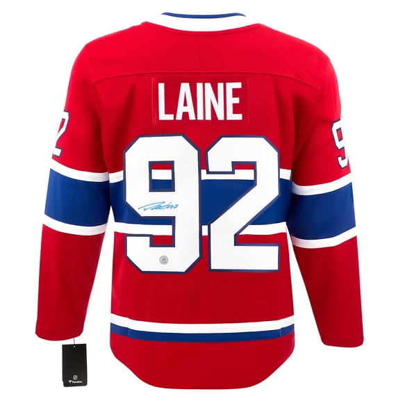 Patrik Laine Autographed Montreal Canadiens Fanatics Breakaway Jersey