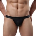 thumbnail image 2 of Pu Hombres Cuero Malla Ropa Interior Calzoncillos Calzoncillos Negro Salvador Ropa hombre, 2 of 9