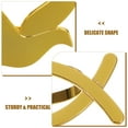 thumbnail image 3 of unbranded 1Jgo Dorados Para Servilletas Con Cruz Para De En Bodas Y Bautizos, 3 of 6