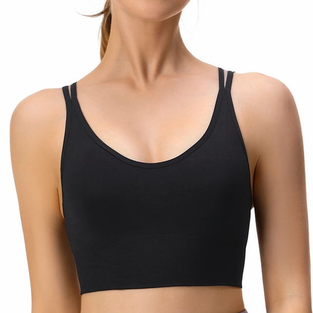Sujetador de yoga, sujetador deportivo para mujer, sujetador deportivo cruzado para mujer, sujetador deportivo con espalda cruzada, tecnología avanzada
