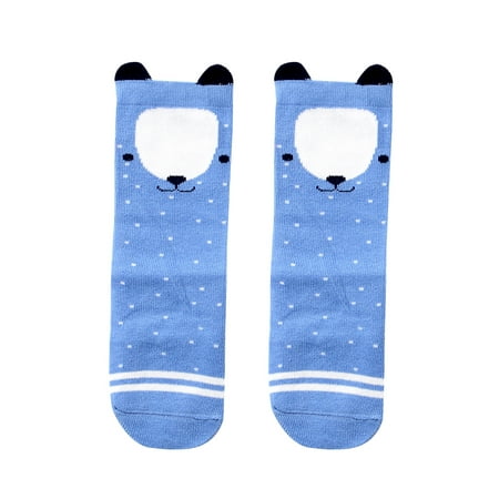 

Livingsenburg Baby Girl Toddler Cute Animals Socks Soft Cotton Knee Socks