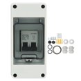 thumbnail image 2 of 2P Miniature Circuit Breaker, High Breaking Capacity 16A Pa66 Housing Waterproof 1000V DC Disconnect Switch  For Solar Photovoltaic System, 2 of 8