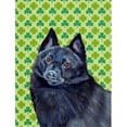 thumbnail image 1 of LH9204GF Schipperke Drapeau Portrait de la Saint-Patrick - Taille Jardin, 1 of 3
