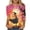 E-Black, variant on successthop Womens Halloween Clothes Kitten 3/4 Sleeve Crewneck Tee Vacation T shirt Fall Awareness Plus Size Tops XL