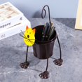 thumbnail image 2 of Portalápices Creative Cat Iron, 15 x 23 x 24 cm, color amarillo, 2 of 3