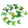 thumbnail image 1 of 12 piezas creativas 3D alas dobles mariposa arte DIY pegatinas de pared para decoración del hogar GeweYeeli ZS0162-01, 1 of 1