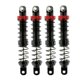 thumbnail image 1 of 4pcs Oil Adjustable Spring Damper For 1/10 D90 Scx10 Trx4 Rc Car Truck Crawler,80mm, 1 of 5