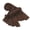 Coffee, variant on Rhinestones Embellished Mercerized Cotton Shawl Lightweight Headscarf For Women Stylish Hair Wrap Breathable Design