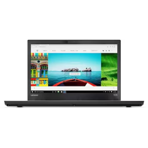 Restored Lenovo ThinkPad T470 14" Intel Core i5-6300U 2.4 GHz 8GB DDR4 256GB SSD Intel HD 520 Windows 11 Pro Laptop, Black - 20JNS1UF00-I010 (Refurbished)
