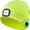 Fluorescent Yellow, variant on Winter Knitted Beanie Hat, Bluetooth Tech Musical Hat with 4 LED Headlamp for Men Women Teen Outdoor Sports, Black