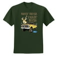 thumbnail image 2 of Wild Bobby, Driving Trucks and Taggin Bucks Retro Ford F150 Hunting, Cars and Trucks, Men Graphic Tee, Forest Green, 4X-Large, 2 of 4