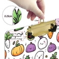 thumbnail image 6 of FORMRS Acrylic Clipboard with Low Profile Clip Standard A4 Letter Size, 12.5" x 9", Cute Vegetables, 6 of 8