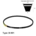 thumbnail image 2 of Unique Bargains B-991 V-Belts Drive Belt, 991mm Inner Girth, Rubber for Power Transmission, 2 of 6