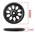 thumbnail image 2 of LOVIVER 60mm Folding Bike Easy Wheel Wheels for Transport Carry Black, 2 of 5