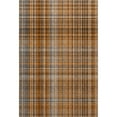 thumbnail image 2 of Addison Rugs Mayfield Washable Transitional Plaid Terracotta Rectangle Rug, 3' x 5', 2 of 6