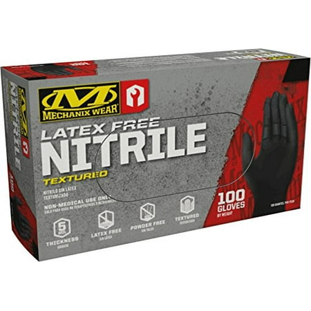 Mechanix Wear HD Black Nitrile 5 Mil XL - 10 Packs (100 Gloves Ea) main image 1