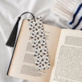 thumbnail image 4 of Kdxio Rottweiler Print Metal Tassel Bookmarks,Perfect Gift for Art Lovers and Bookworms Metal Bookmarks for Women, 4 of 8