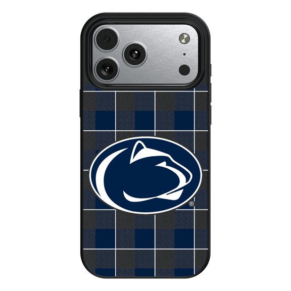 Keyscaper Penn State Nittany Lions Plaid Magnetic Bump iPhone Case